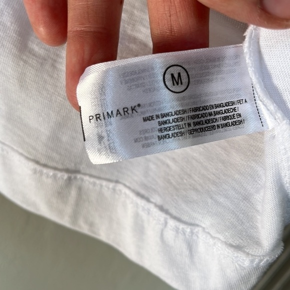 Primark Stranger Things 100% Cotton White Hellfire Club womens Graphic T-Shirt - Picture 4 of 7